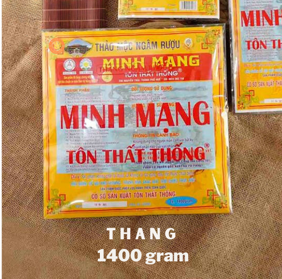 Thang minh mạng tôn thất thống dành cho chồng
